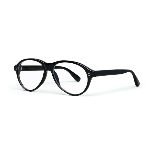 Tome Optical / Black Acetate & Clear Lens - Shade Files